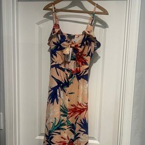 BOLD elements Tropical Print Maxi Dress